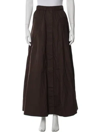 Pre-owned Co Long Skirt W/ Tags In Brown