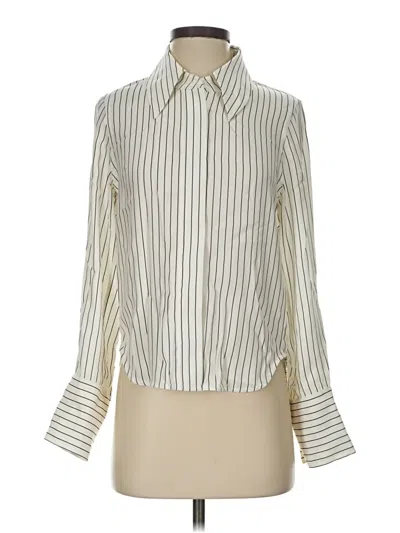 Pre-owned Co Long Sleeve Blouse In Ivory