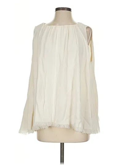 Pre-owned Co Long Sleeve Blouse In Ivory