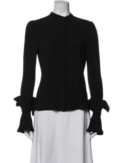 Pre-owned Co Long Sleeve Top In Black