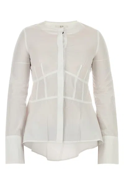 CO CO WHITE POPLIN SHIRT