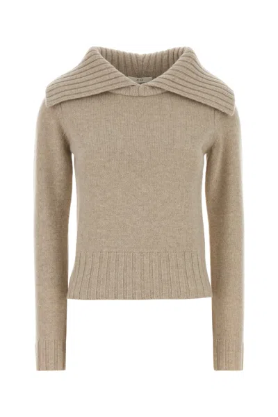 Co Beige Cashmere Sweater