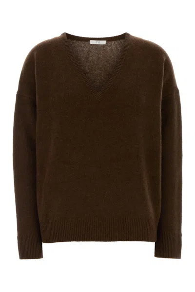 Co Brown Cashmere Sweater