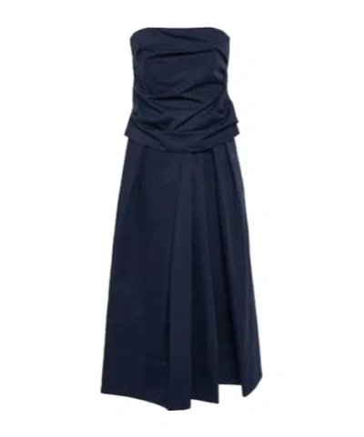 Co Midi Dress In Blue