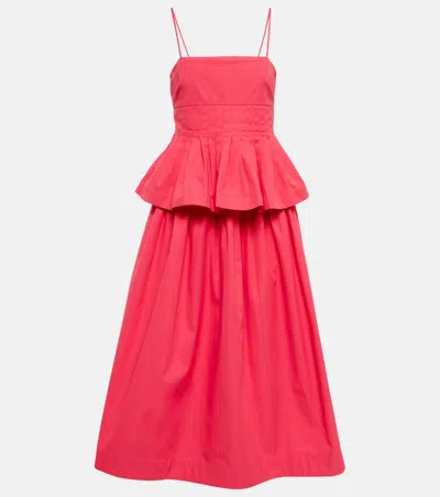 Co Midi Dress In Red