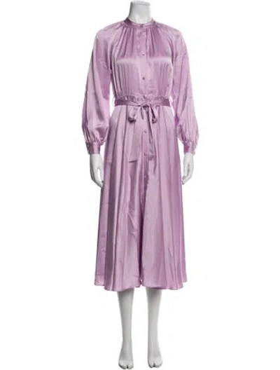 Pre-owned Co Midi Length Dress W/ Tags In Purple