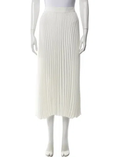 Pre-owned Co Midi Length Skirt In Neutral