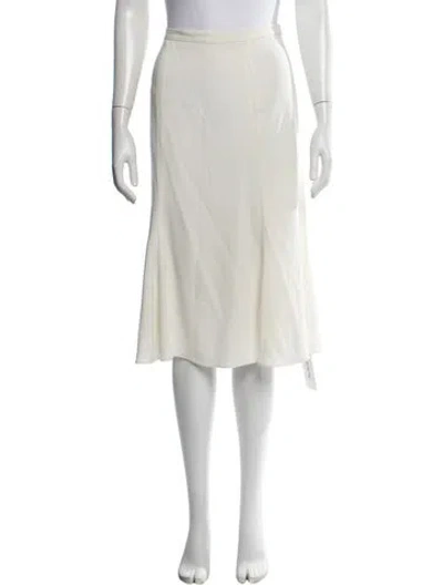 Pre-owned Co Midi Length Skirt In Neutrals