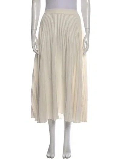Pre-owned Co Midi Length Skirt W/ Tags In Neutral