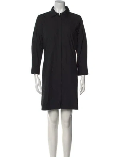 Pre-owned Co Mini Dress In Black