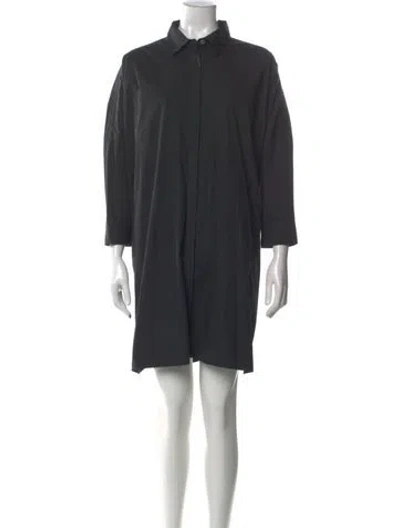 Pre-owned Co Mini Dress In Black