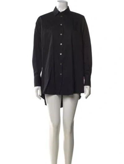 Pre-owned Co Mini Dress In Black