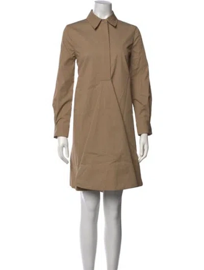 Pre-owned Co Mini Dress In Neutrals
