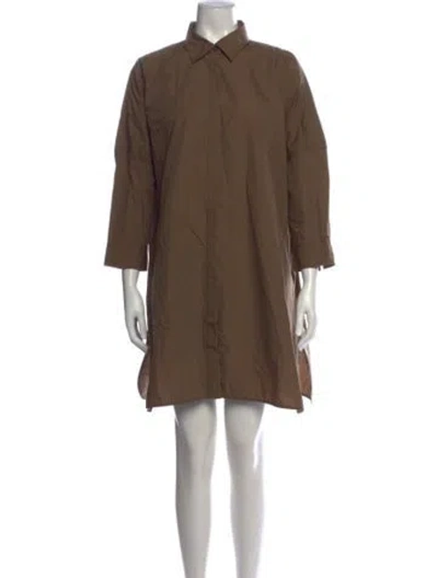Pre-owned Co Mini Dress W/ Tags In Neutrals