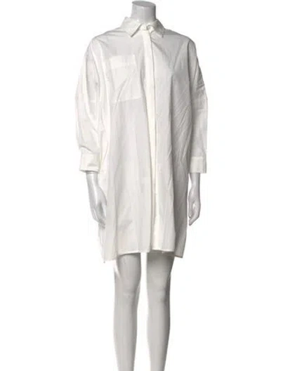 Pre-owned Co Mini Dress W/ Tags In White