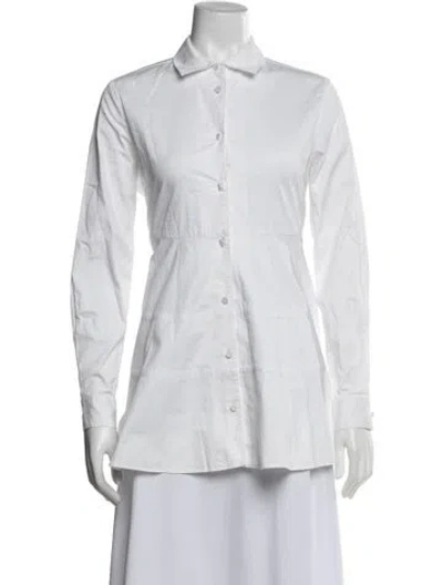 Pre-owned Co Mini Dress In White