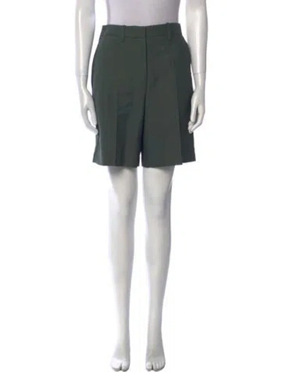 Pre-owned Co Mini Shorts In Green