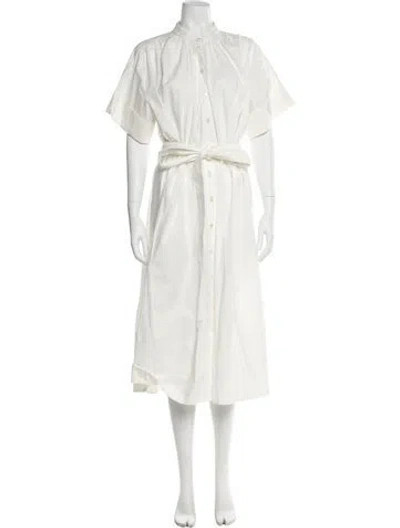 Pre-owned Co Mock Neck Midi Length Dress W/ Tags In Multi