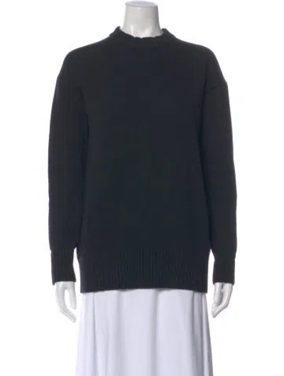 Pre-owned Co Mock Neck Sweater In Black