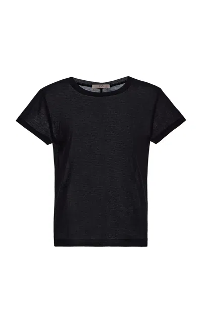 Co Crewneck Short Sleeve T-shirt In Black