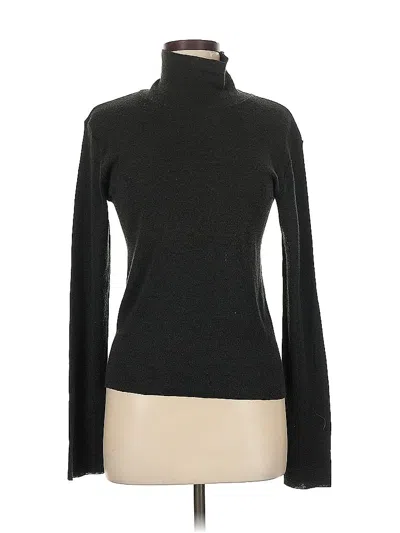 Pre-owned Co-operative Long Sleeve Turtleneck In Black