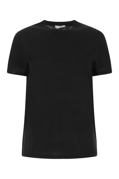 Co Oversized Tton T-shirt In Black