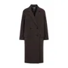 Co Oversized Double-breasted Wool Jacket In Pattern