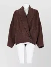 Co Oversized Leather At In Brown