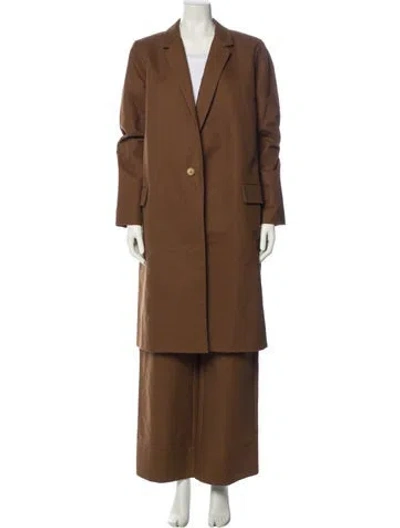 Pre-owned Co Pant Set In Brown