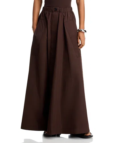 Co Parachute Skirt In Cholate