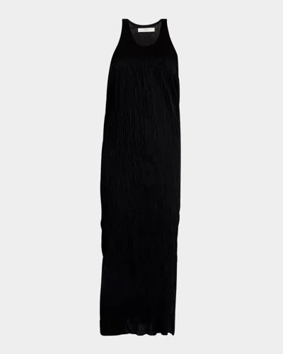 Co Plisse Maxi Tank Dress