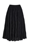 Co Plisse Skirt In Black