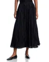 Co Plisse Skirt In Navy