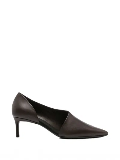 Co Pointed-toe D'orsay Pumps In Black