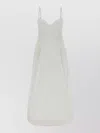 Co Poplin Midi Dress Spaghetti Strap Design In Multi