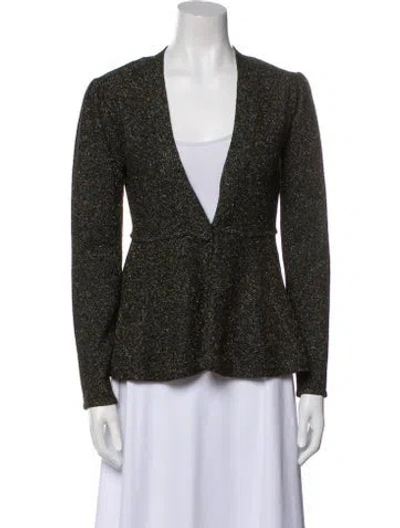 Pre-owned Co Printed Blazer In Multi