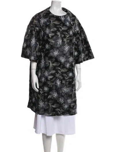 Pre-owned Co Printed At In Black