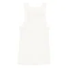 Co Ribbed-knit Cashmere Vest In White