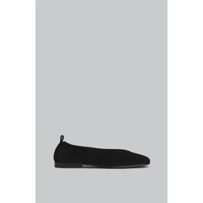Co Ruched Square Toe Flat