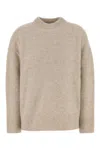 Co Sand Cashmere Blend Oversize Sweater In Neutral