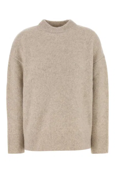 Co Sand Cashmere Blend Oversize Sweater In Neutral