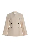 Co Light Pink Visse Blend Blazer In Pink
