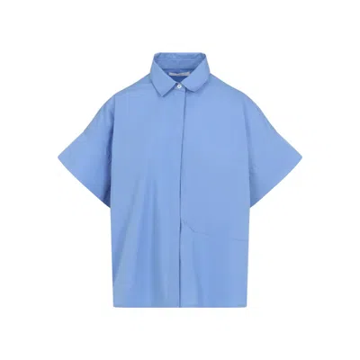Co Boxy Ss Shirt In Blue