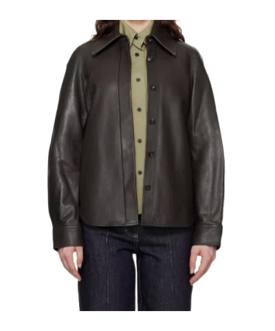 Co Shirt Jacket In Brown