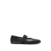 Co Elastic-strap Ballet Flats In Black