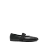 Co Elastic-strap Ballet Flats In Black