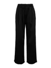 Co Pants With Front Pleats In Black