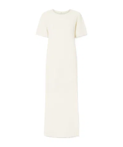 Co Short-sleeved Dress In White