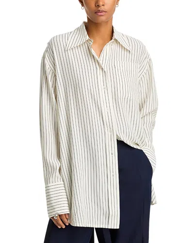 Co Silk Shirt In Stripe