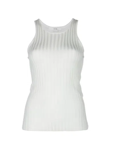Co Sleeveless Top In Neutral